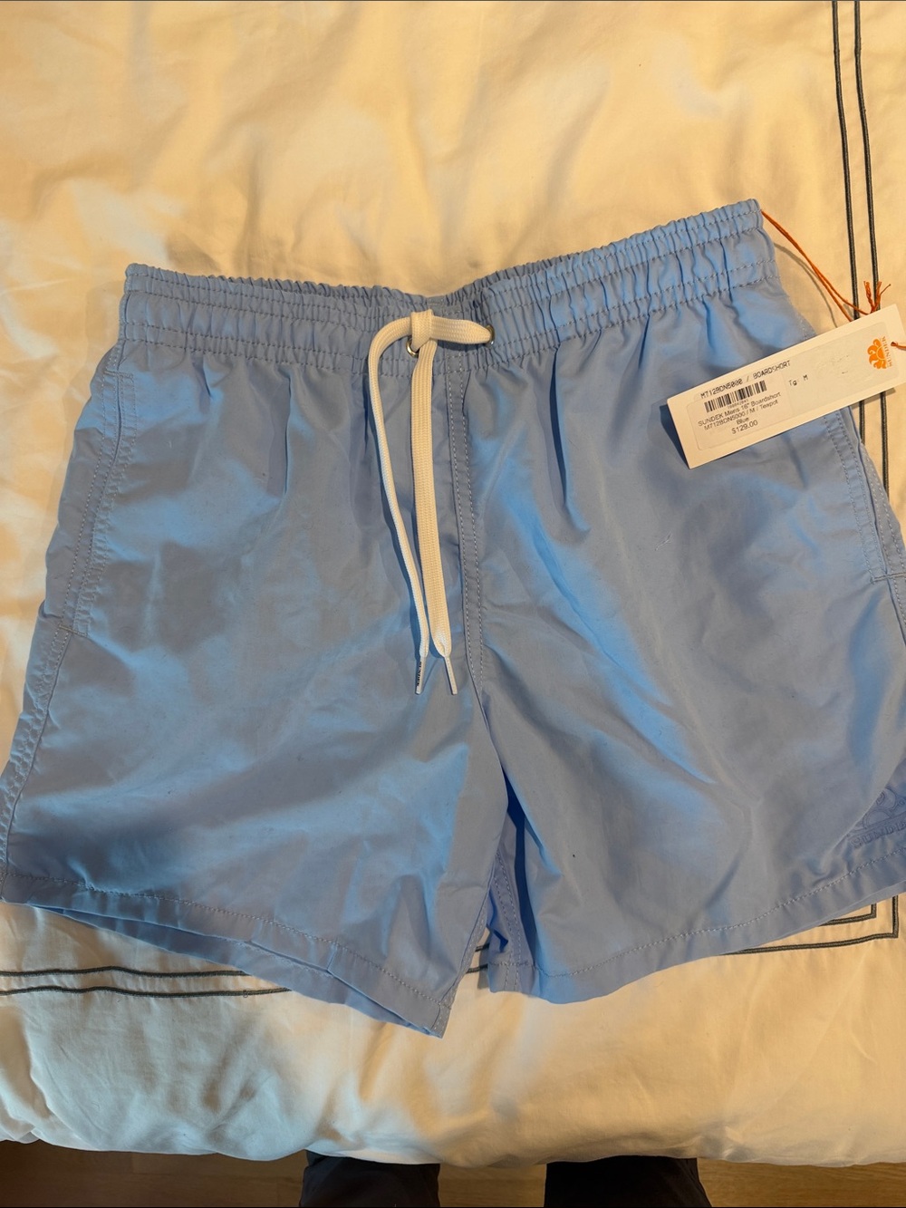 SUNDEK Men's Light Blue Bathing Suit